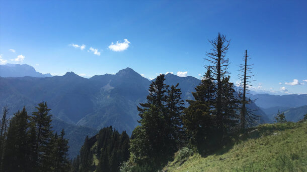 Bergwanderung Rauschberg in Ruhpolding 1.000 Höhenmeter